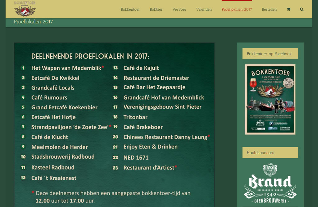PC Reclame - Bokkentoer website