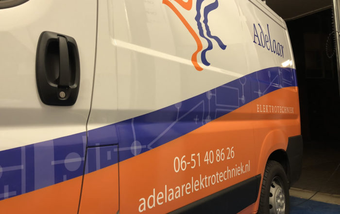 Adelaar Electrotechniek - Autobelettering